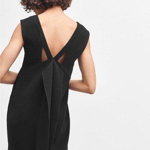 Filippa K Black CutOut V-neck Cocktail Dress